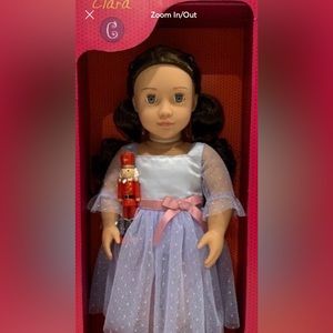 NEW Our Generation Clara Doll Nutcracker Ballet Dance 18” Doll Toy